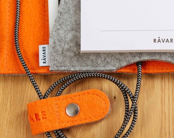 Functional cable holder for headphones or charging cables, stylish cable organizer in many colors for customization (OWE)
