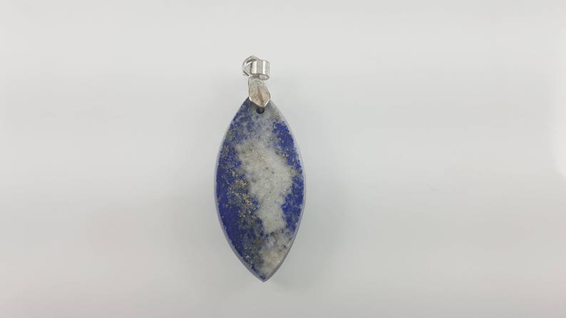 Lapis Lazuli Leaf Pendant Afghanistan