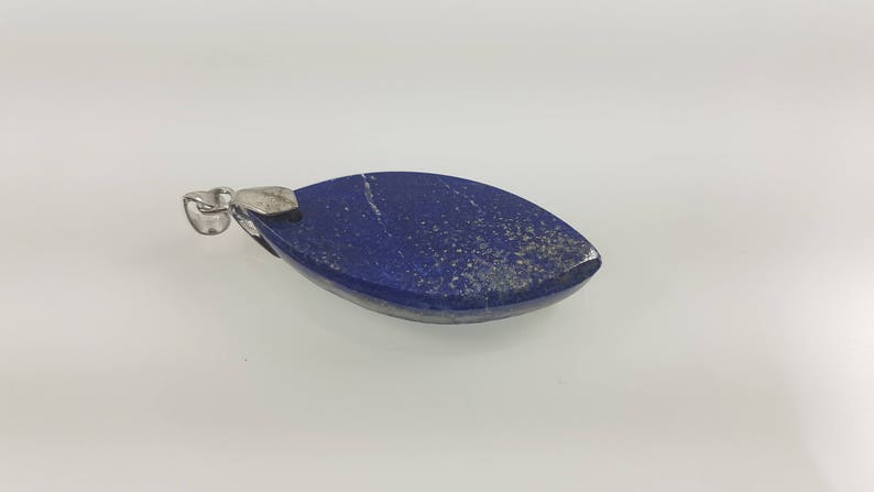 Lapis Lazuli Leaf Pendant Afghanistan