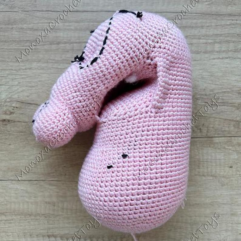 Courage Cartoon Dog Crochet Pattern PDF | Amigurumi Courage Doll Tutorial | Printable DIY Plush Pattern for Gift Collectible Fans Birthday image 6