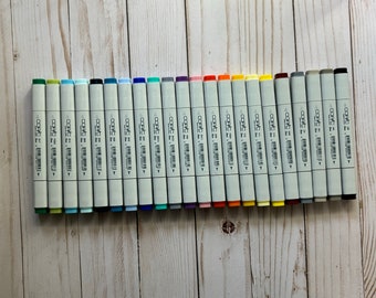 Copic Original Sketch Markers - Assorted Lot of 22