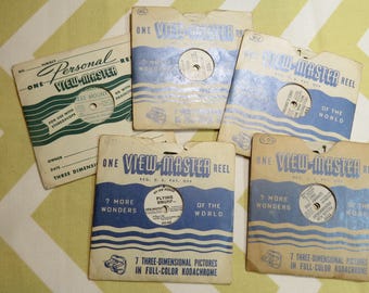 View Master Reels- 10 random reels with 5 envelopes