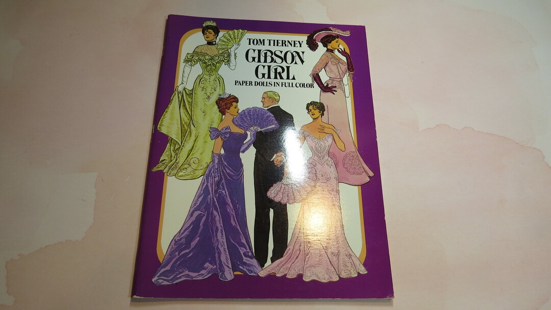 Gibson Girl Paper Dolls Etsy