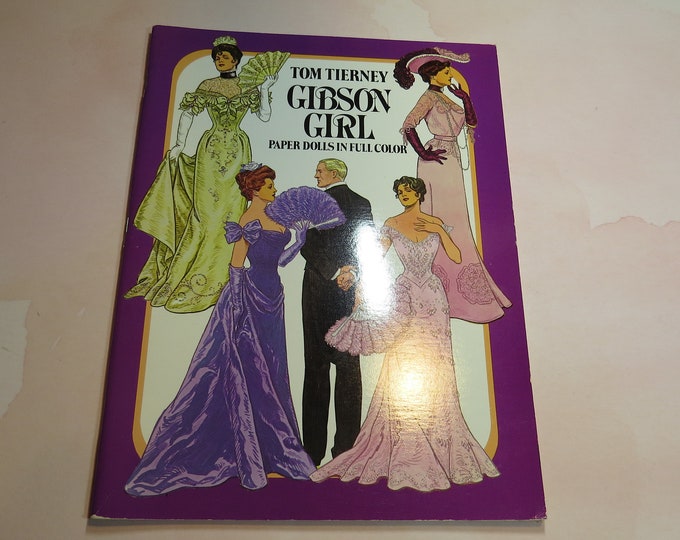 Gibson Girl Paper Dolls Etsy