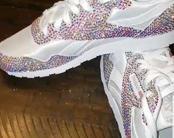 rhinestone reebok shoes