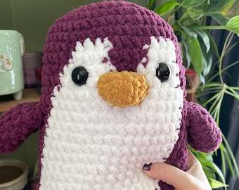 CROCHET PATTERN | Squishy the Penguin | Digital Copy