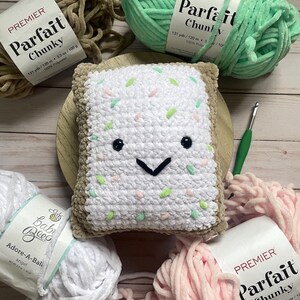 CROCHET PATTERN |  Pop-Tart Pattern | Crochet Fake Food | Amigurumi | Crochet Food