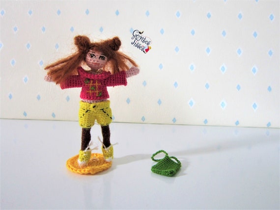 realistic amigurumi doll