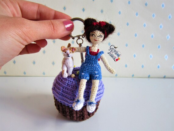 realistic crochet doll