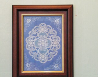 Wall  Art, Parchment craft,  Wall Hanging. Unique art work.