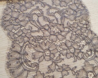 French Lace spitze Lingerie Lace MK0009 Black Lace Trim Alencon Lace Bridal Gown lace black Lace Garter lace Wedding Lace Veil lace