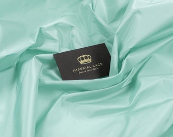 Mint green Taffeta fabric, Silk fabric, Taffeta Silk Fabric, Gown Fabric, Premium fabric, Pure silk,Wedding silk fabric Bridal fabric Z00816