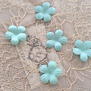 5pcs Green bridal fabric flowers, Bridal fabric, Flowers, Hair pins, Hair accessories, Bridal accessories, Wedding accessories P0008