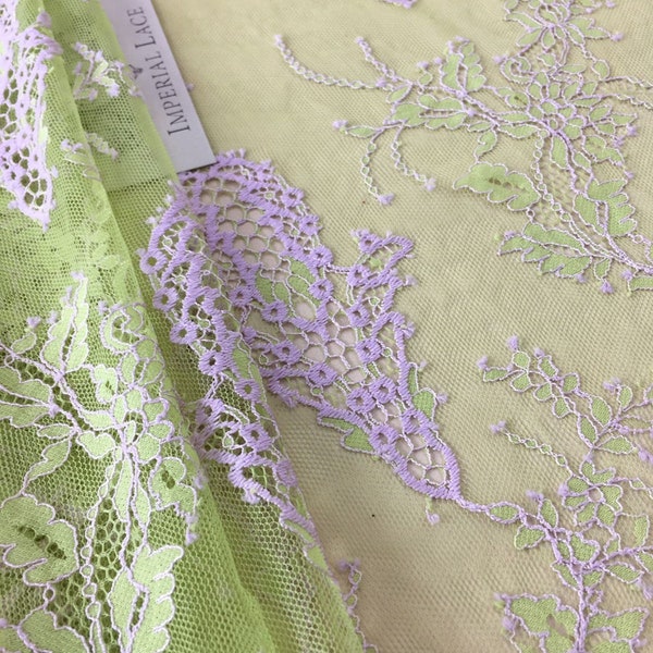 Green Lace Fabric - Etsy