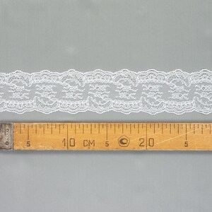 White Chantilly Lace Trim Raiden main image 1