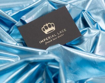 Blue color shiny raincoat fabric Z00365