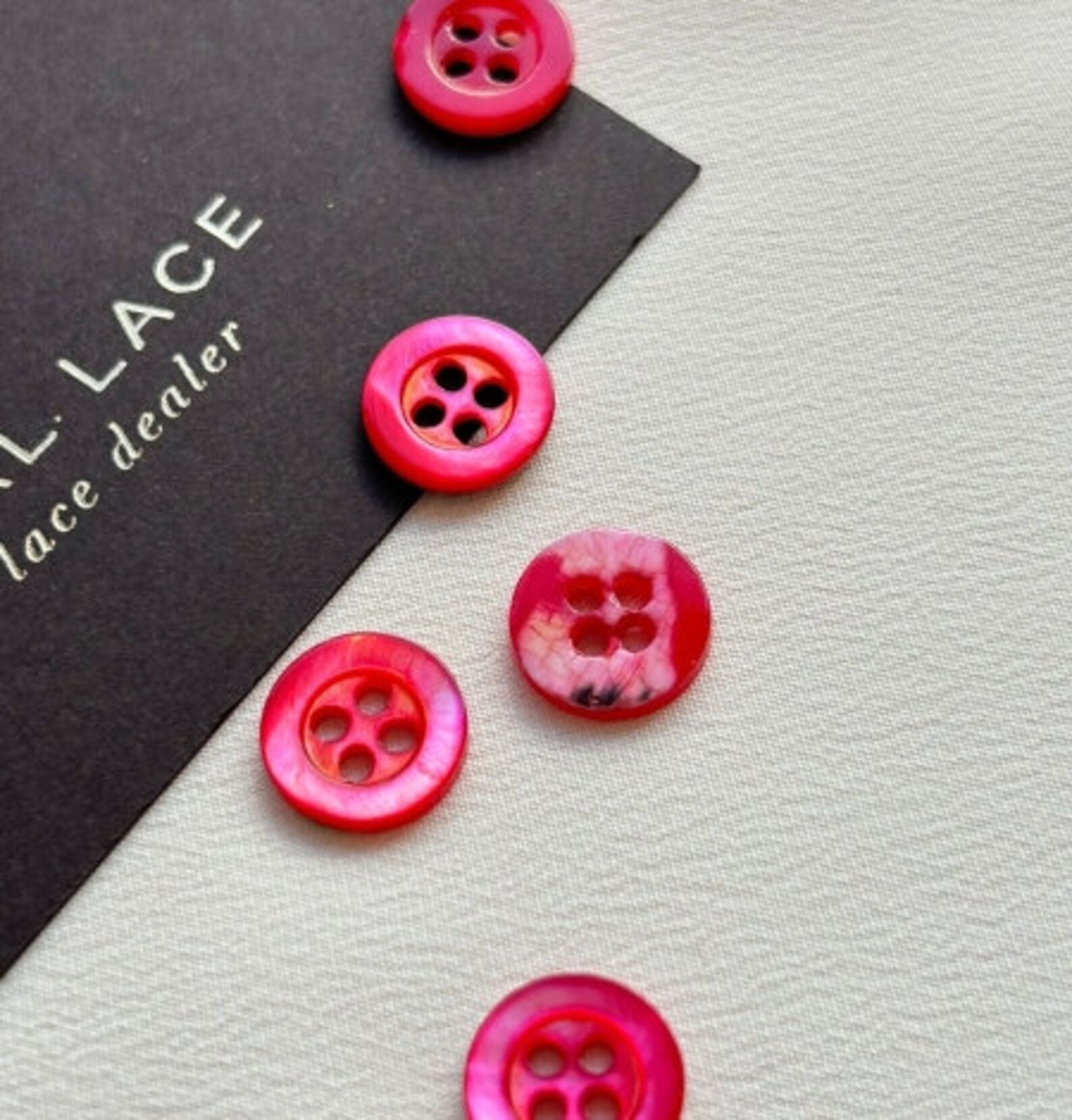 Button Multicolour 5pc of Red Buttons, Multicolour Buttons, Colored Blouse Buttons ...