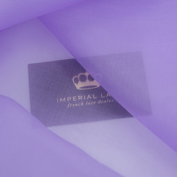 Lilac silk organza, Silk fabric, Lilac fabric, Sewing fabric, Bridal fabric, Wedding dress fabric, Organza fabric, Silk by the yard Z00551
