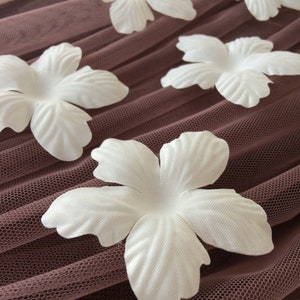 Cream bridal fabric flowers, bridal fabric, flowers, hair pins, hair accessories, bridal accessories, wedding accessories k11