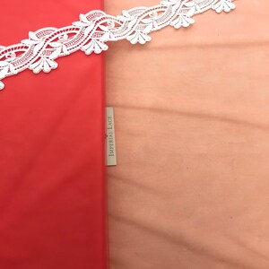 Raspberry red tulle fabric, Lingerie net, Dress tulle fabric, Fabric by the yard, High quality tulle, Tulle fabric, T00161