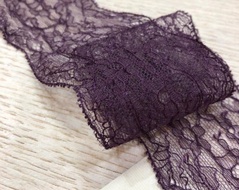 Lilac lace trim Wedding lace trim Lace trim Trimming White lace trim Pink lace trim Ivory lace trim White lace trim Lingerie Lace MK00385