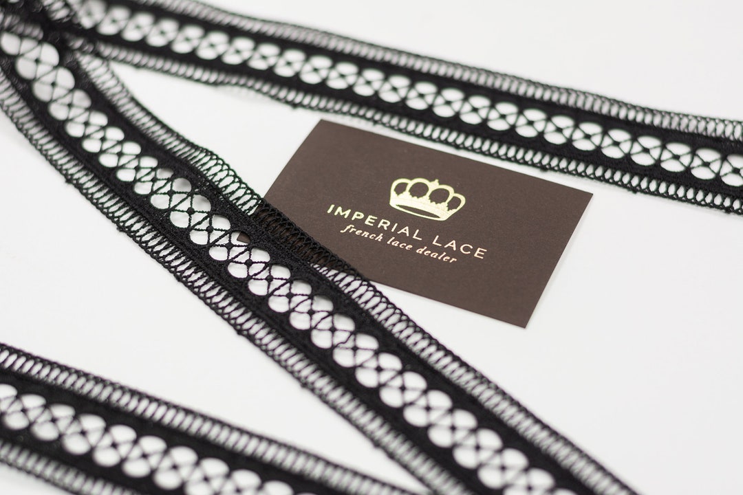 Black Lace Trim, Alencon Lace, French Lace Trim, Bridal Lace, Wedding ...