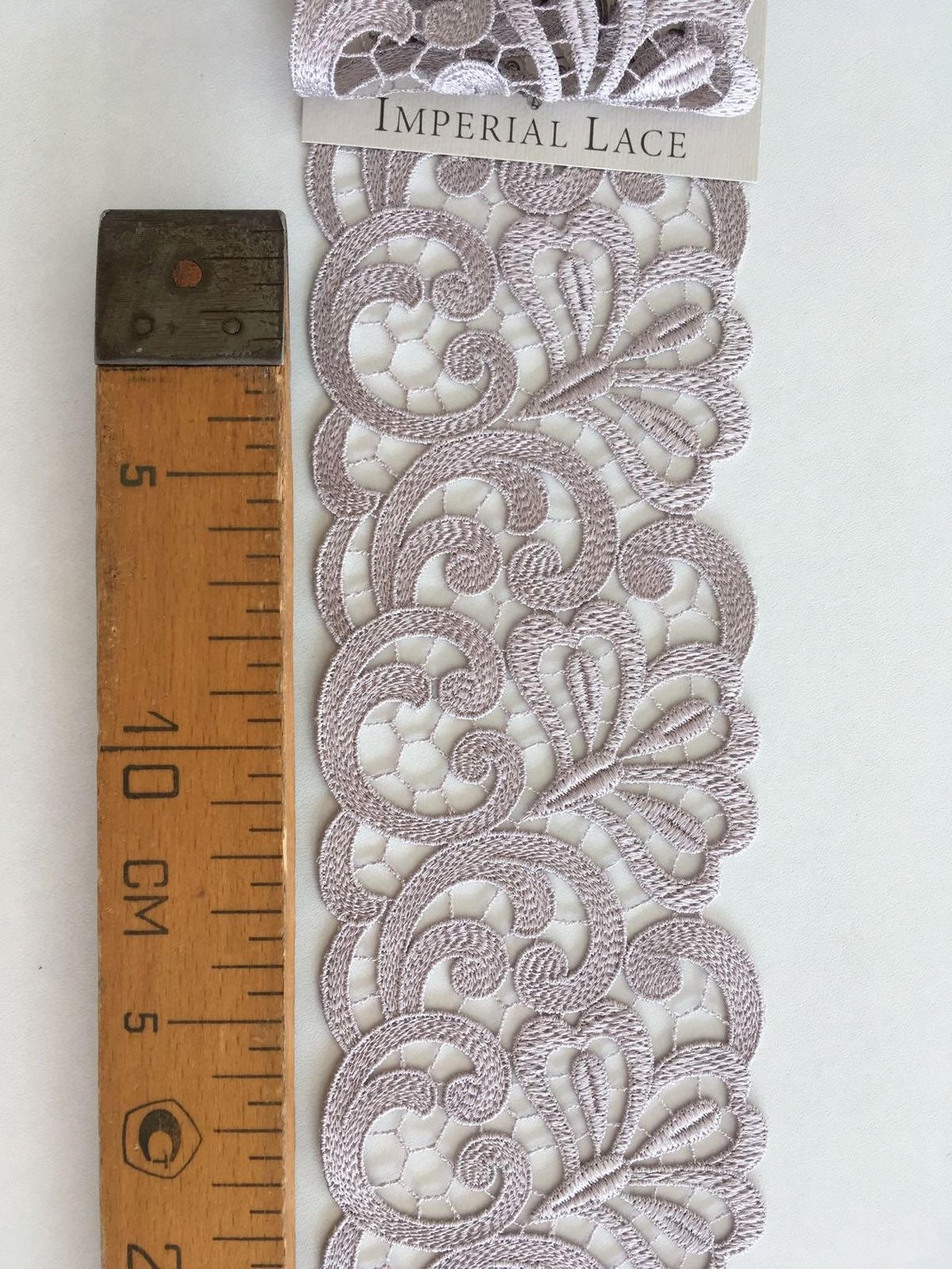 Cappuccino Corded Lace Leanne