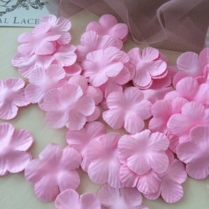 5pcs Pink bridal fabric flowers, Bridal fabric, Flowers, Hair pins, Hair accessories, Bridal accessories, Wedding accessories K17