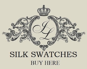 Silk and Lace Swatches, Fabric Samples