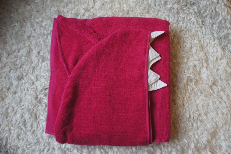 Shark Poncho Hooded Towel