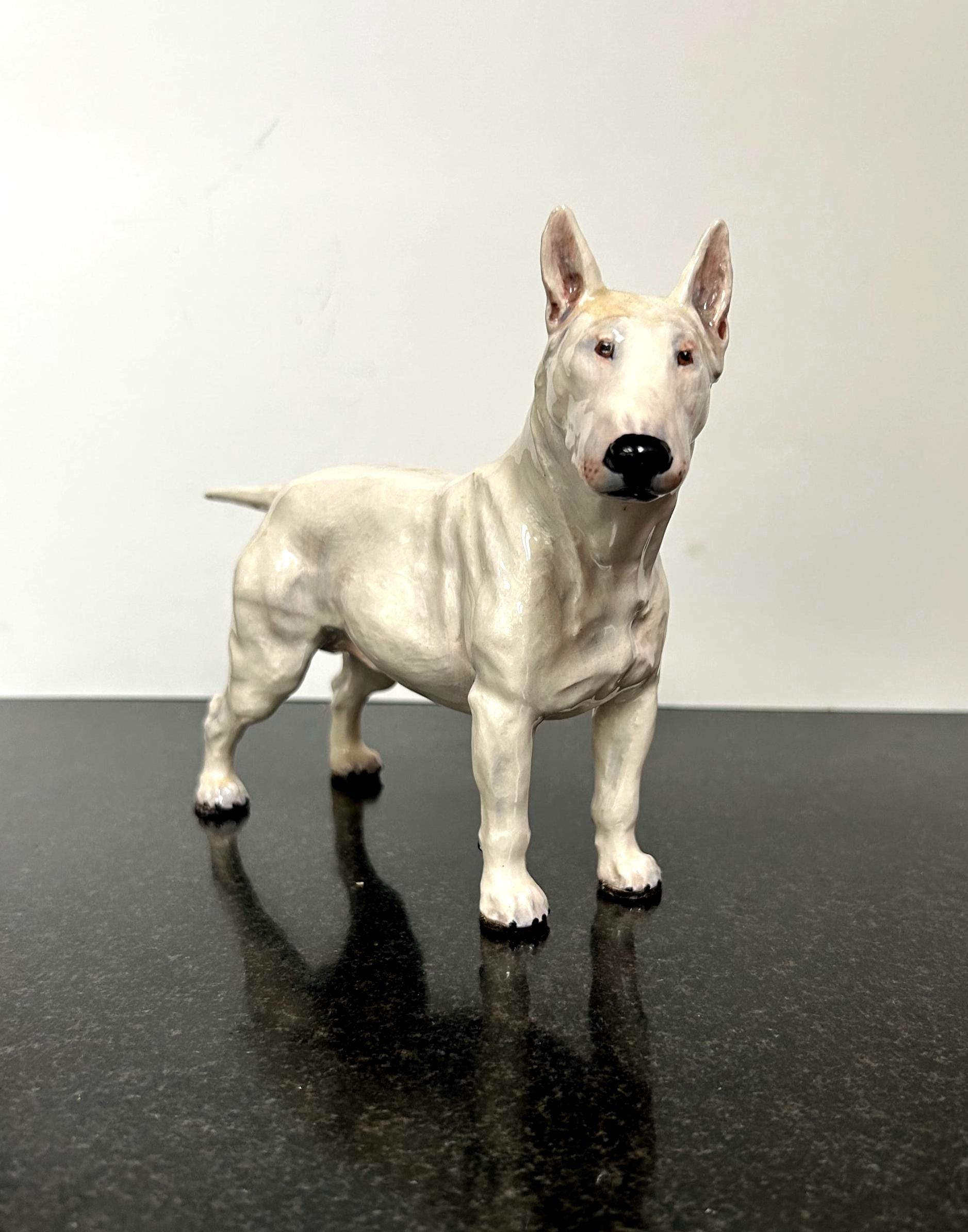 Rare Royal Doulton Bull Terrier Dog Figurine HN1132 - Etsy