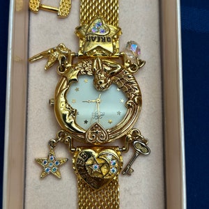 Kirks Folly Angel Time 15th Anniversary Dream Believe Wrist Watch