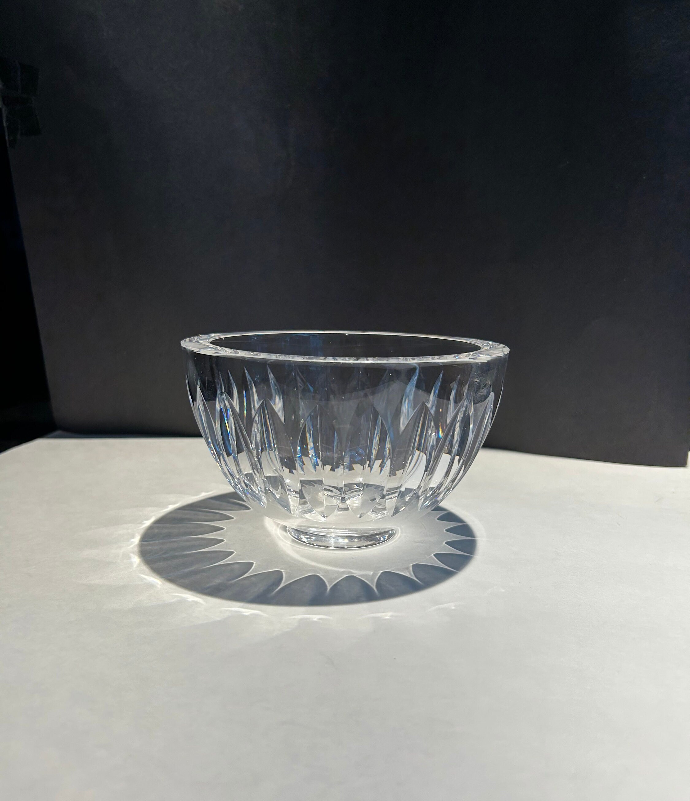 Vintage Orrefors Crystal Bowl Swedish 4197 -121 Signed - Etsy