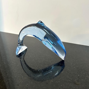 Baccarat Crystal Dolphin - Etsy