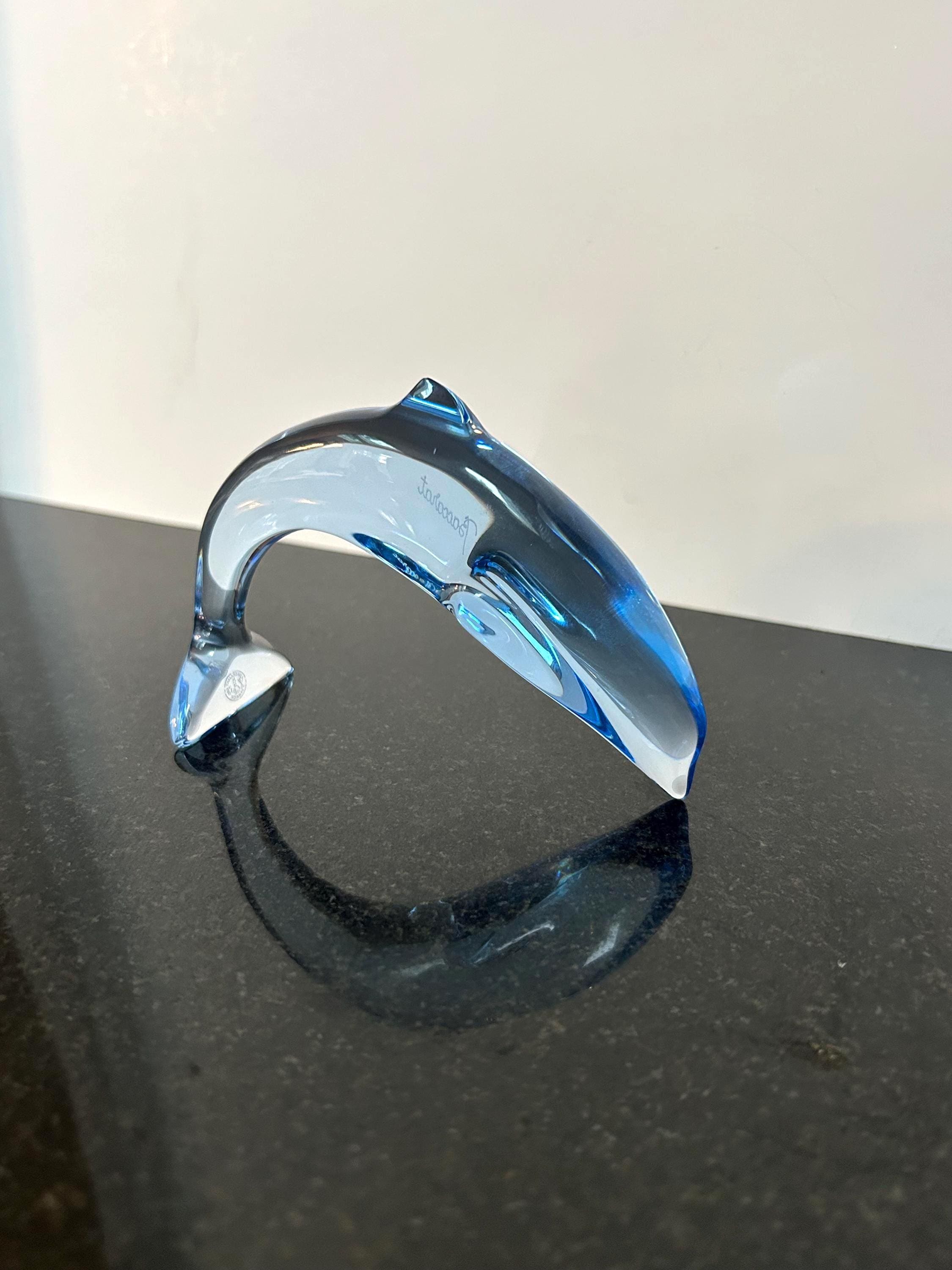 Baccarat Crystal Dolphin - Etsy