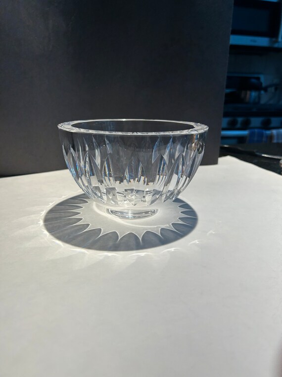 Vintage Orrefors Crystal Bowl Swedish 4197 -121 Signed - Etsy