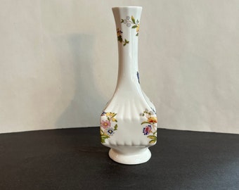 AYNSLEY 花瓶 Aynsley Cottage Garden Bone China Bud Vase - Floral Decor