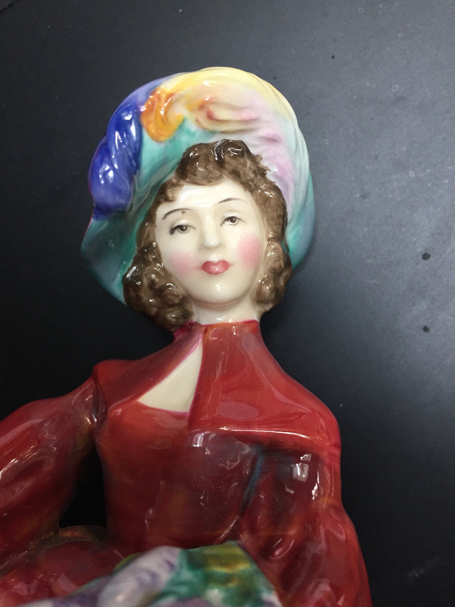 Vintage Royal Doulton Figurine Lilac Time HN 2137 Copr 1953 Etsy