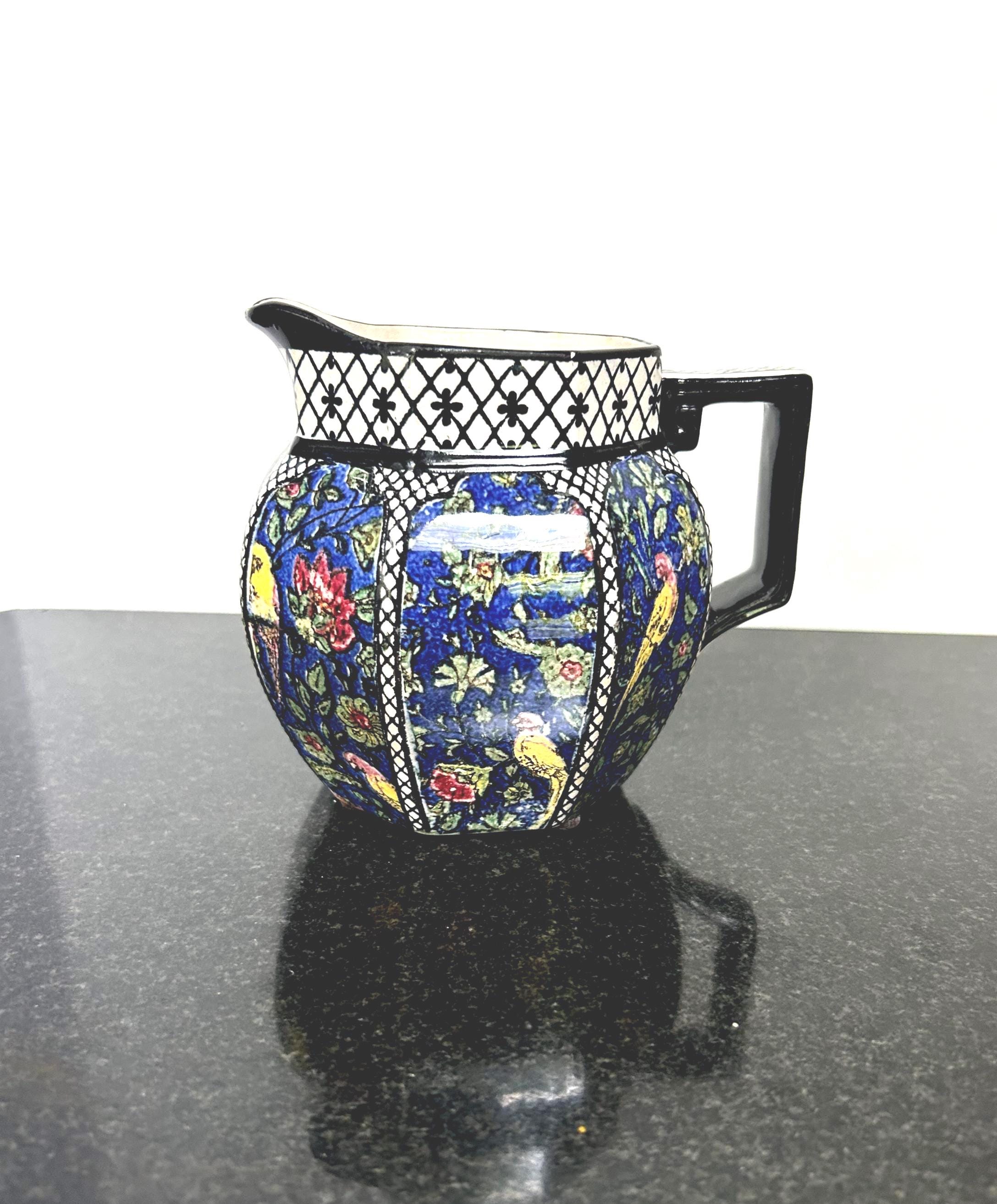 Rare Royal Doulton Chintz Bird Jug 1902-1927 - Etsy