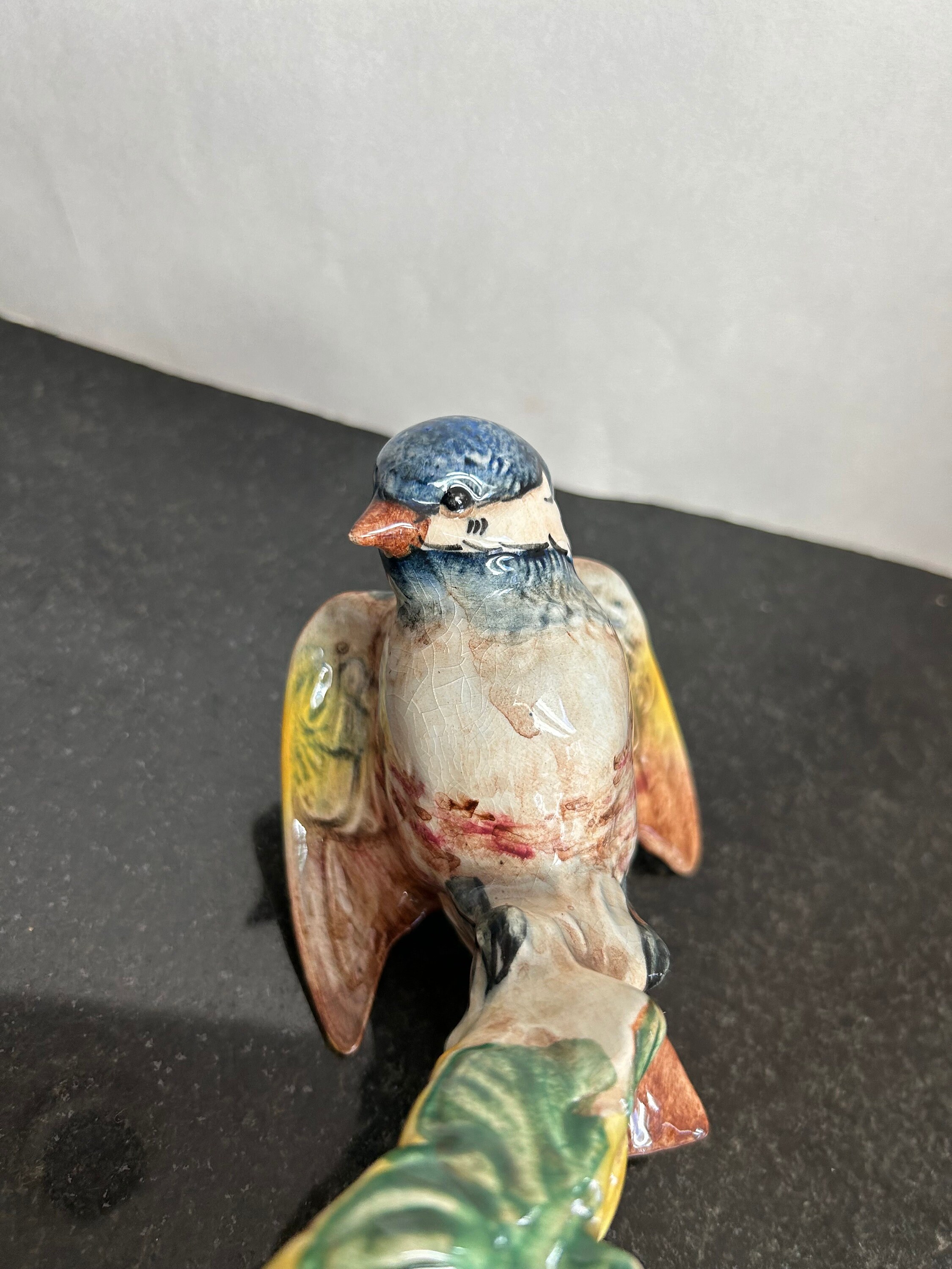 Beswick Pottery Ceramic Bird Vintage Chickadee Mid-century
