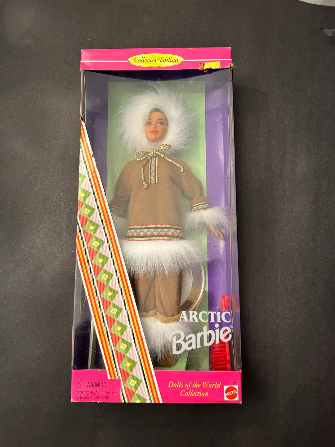 NIB Arctic Barbie Collector Edition Dolls of the World 1996 Mattel ...