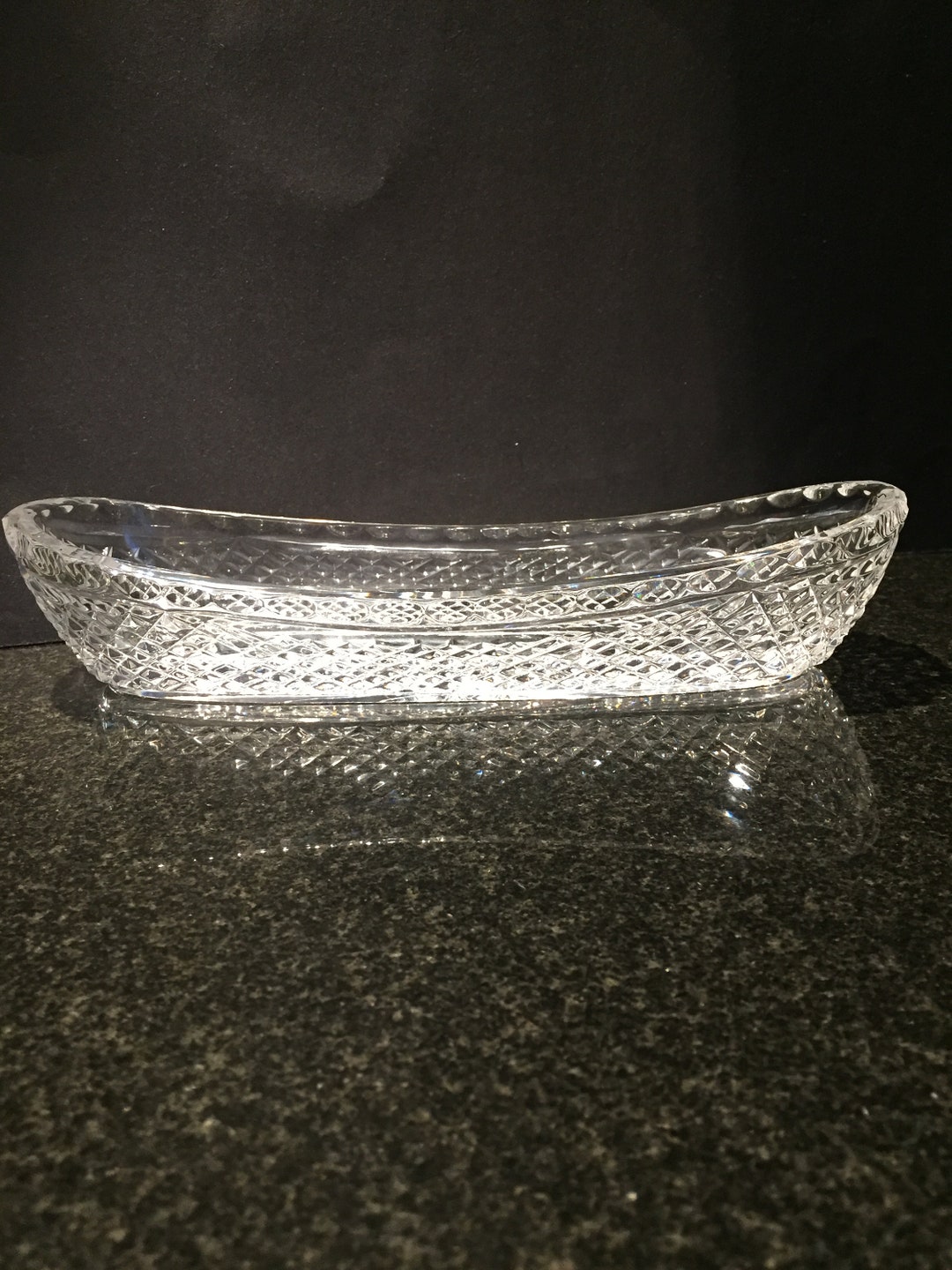 Waterford Crystal Celery/ Multipurpose Dish Etsy