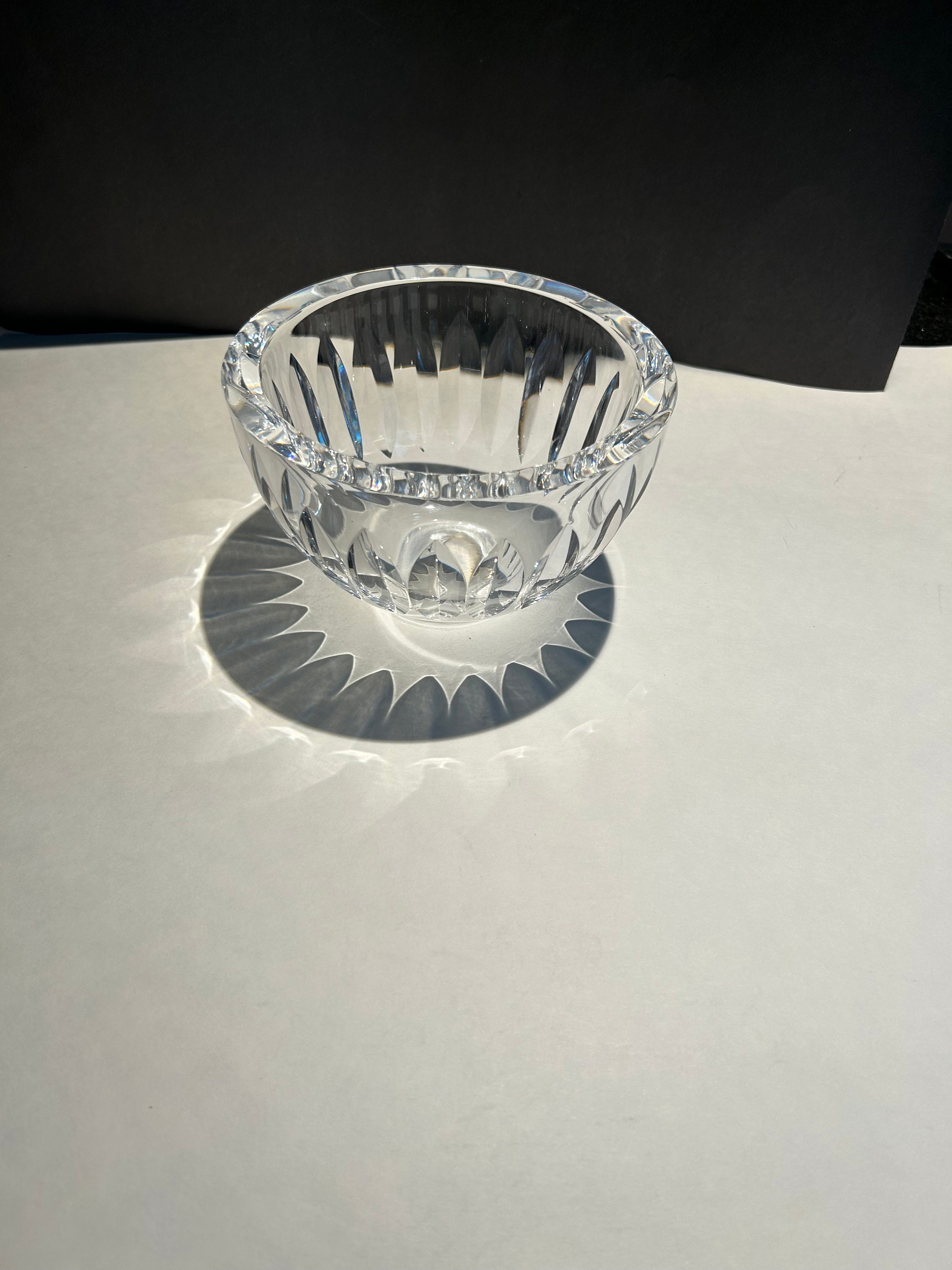Vintage Orrefors Crystal Bowl Swedish 4197 -121 Signed - Etsy