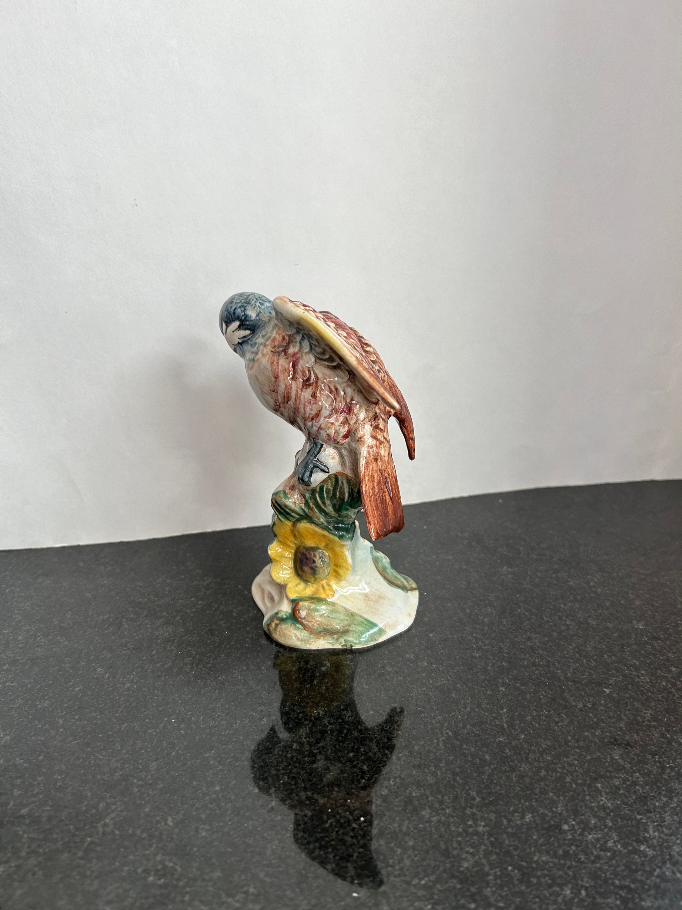 Beswick Pottery Ceramic Bird Vintage Chickadee Mid-century