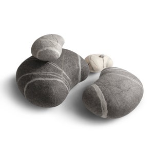 IN STOCK -20%. Poufs &quot;Scandinavian set S&quot;. KATSU is a wool cushions, pillows, ottomans and poufs