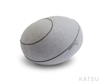 High wear resistance! Model "Juno". Different colors and sizes. KATSU is a stone-like ottomans, pillows, cushions and poufs. Handmade.