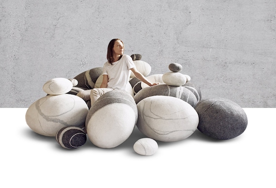 Katsu stone pouf deals