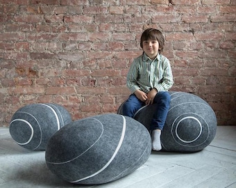 Sewn stones