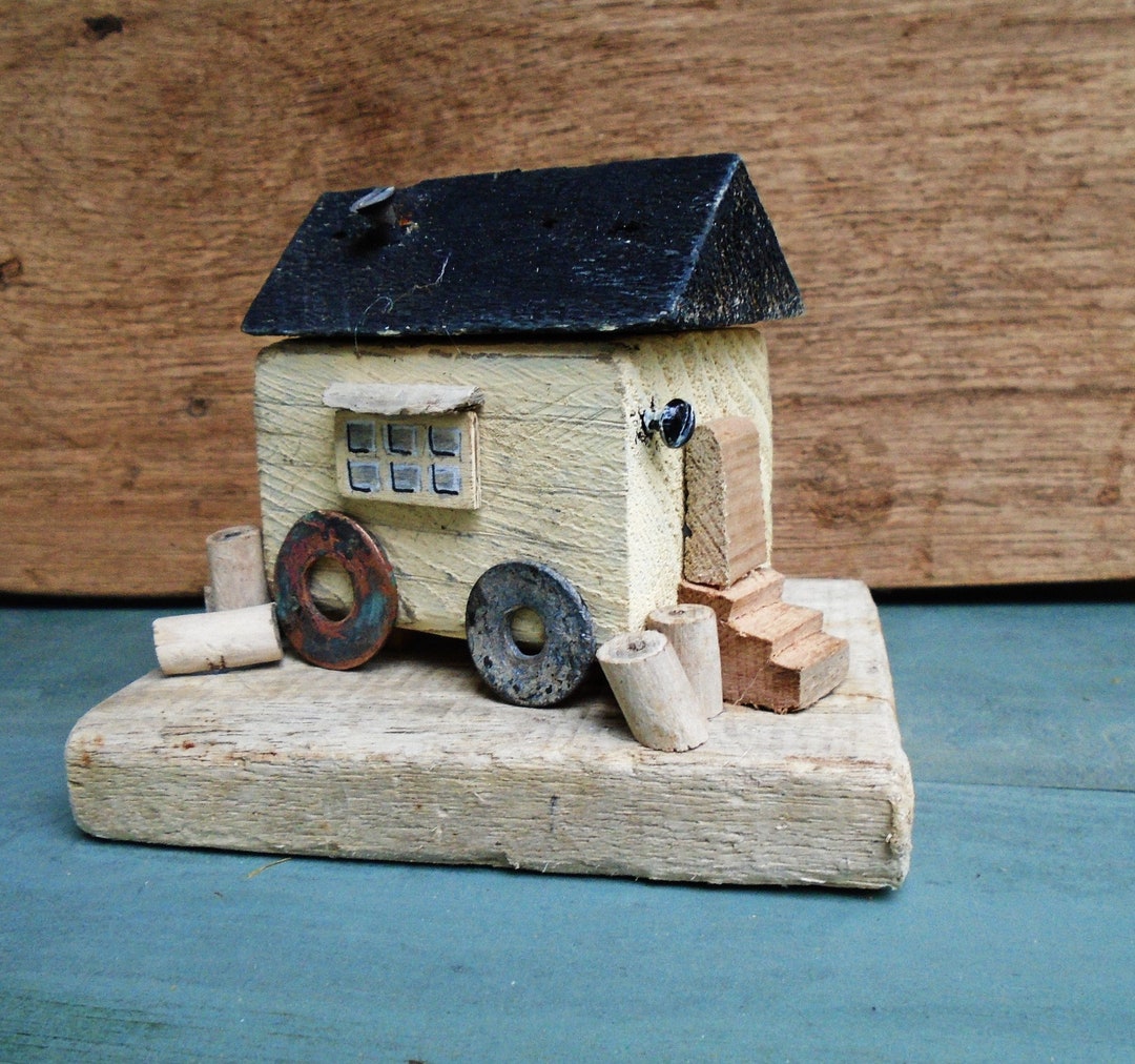 Rustic Shepherd's Hut. Recycled Materials. Unique. Farmhouse and ...