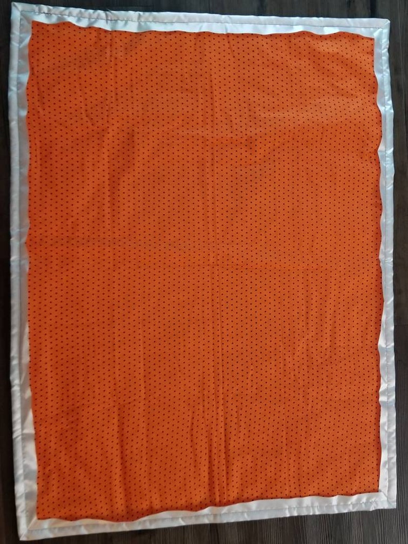 Candy corn babytoddler blanket